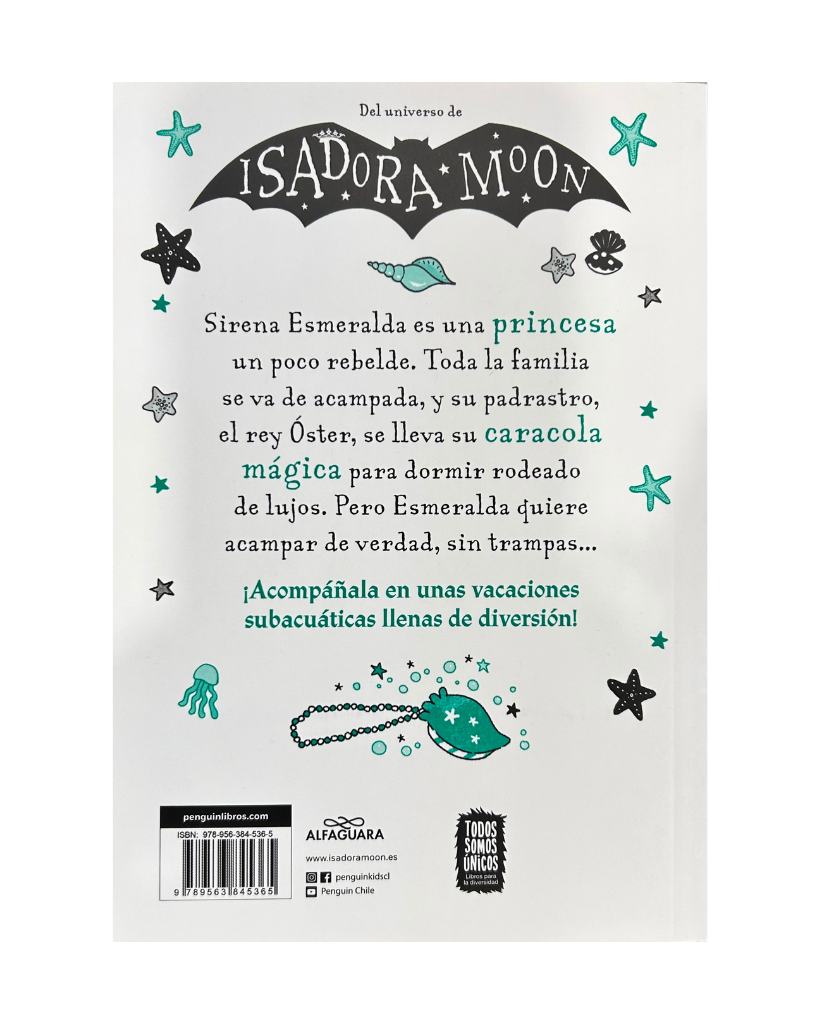 Sirena esmeralda y la caracola mágica