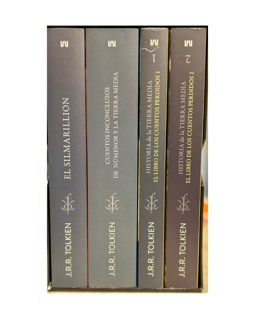 Estuche Tolkien 2 (Silmarillión, Cuentos Inconclusos, Historia de la Tierra Media 1 y 2