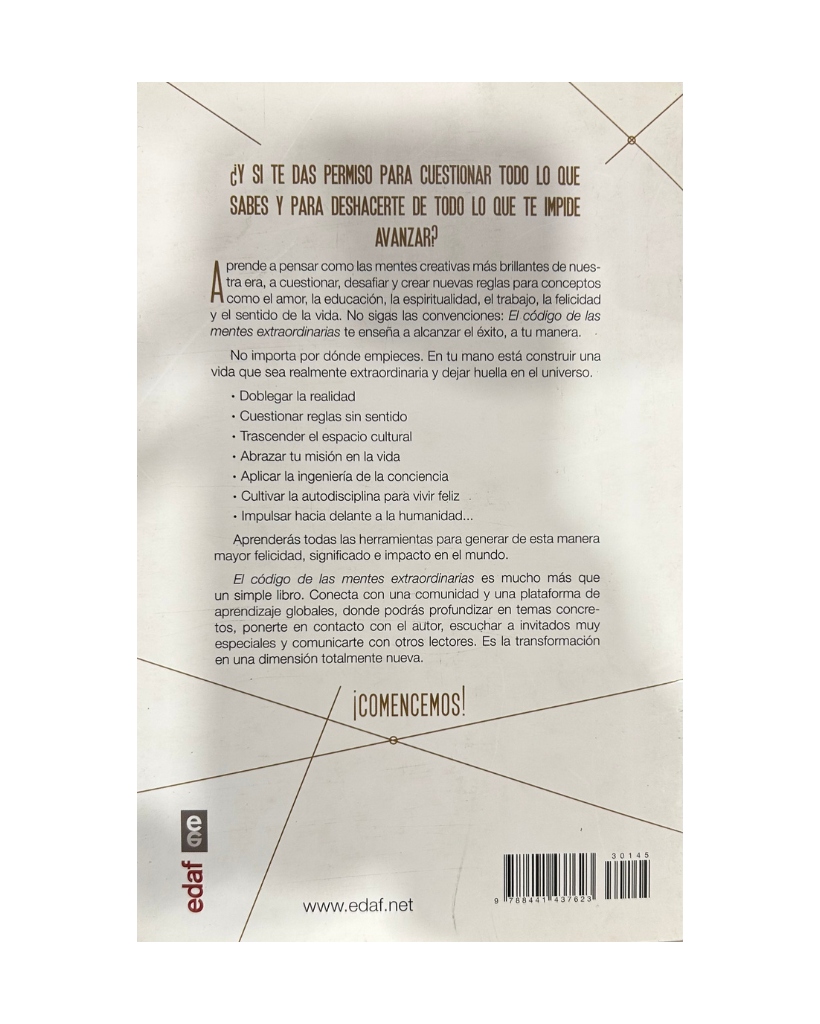 El código de las mentes extraordinarias
