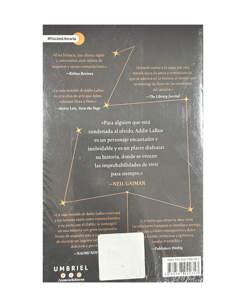 La vida invisible de Addie Larue