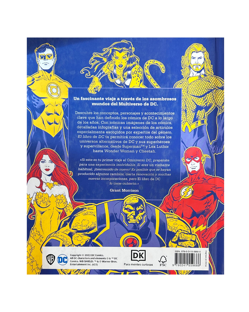 El libro de DC: Adentrate en un apasionante y extenso multiverso