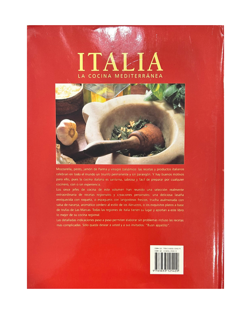 Italia. La cocina mediterránea