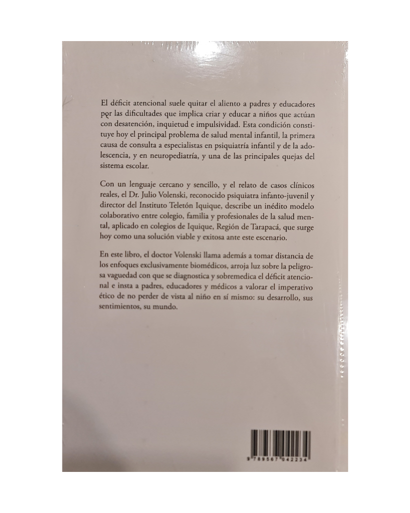 Déficit atencional; Amar, educar, incluir