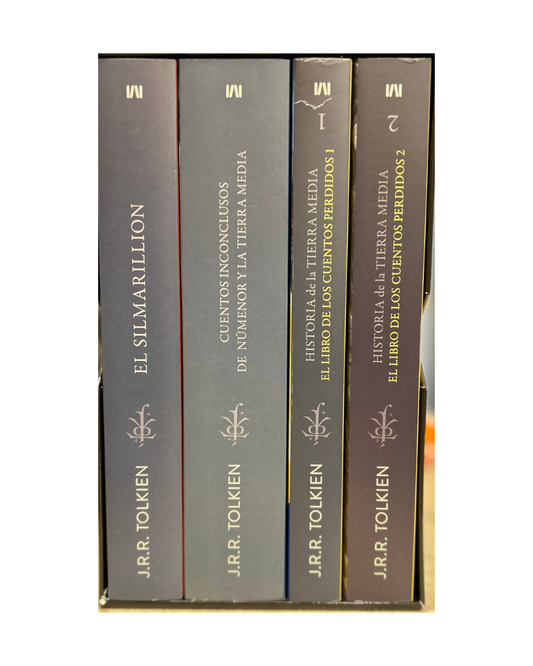 Estuche Tolkien 2 (Silmarillión, Cuentos Inconclusos, Historia de la Tierra Media 1 y 2
