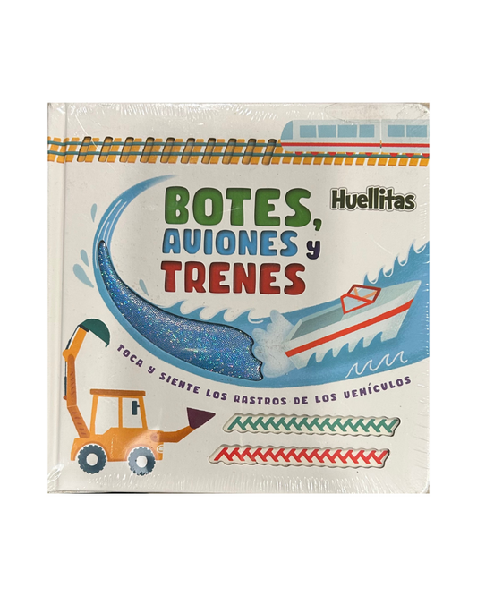 Botes, aviones y trenes- Huellitas